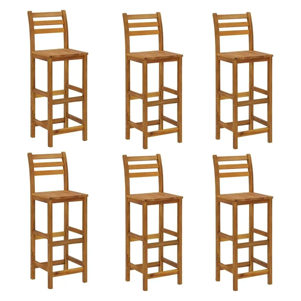 7 Piece Garden Bar Set Solid Wood Acacia 3154397