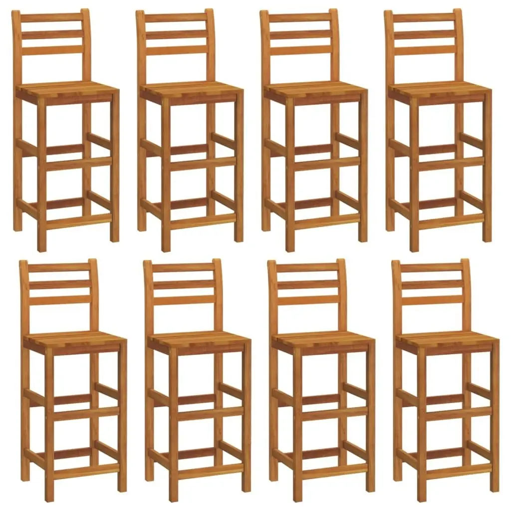 9 Piece Garden Bar Set Solid Wood Acacia 3116025