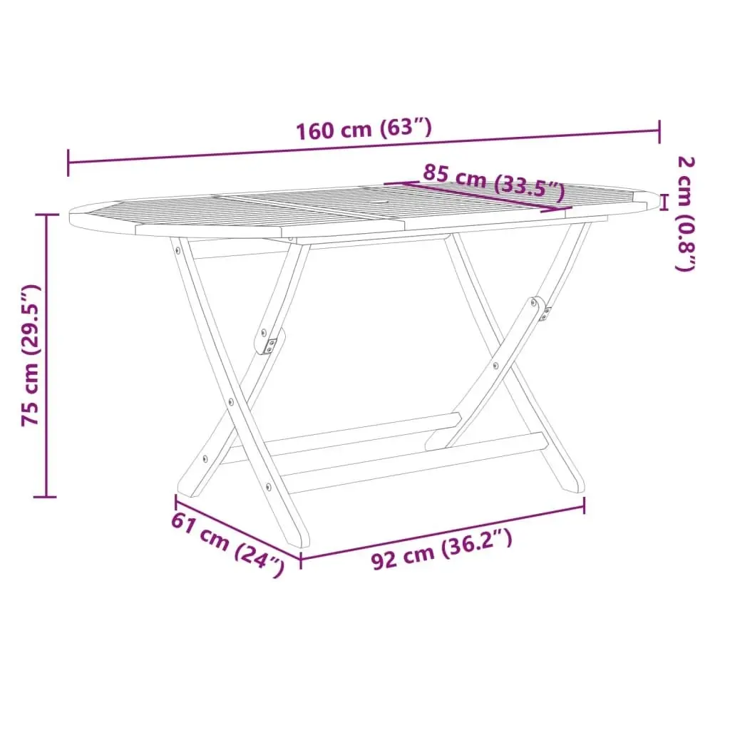 9 Piece Garden Dining Set Solid Wood Acacia and Textilene 3279257