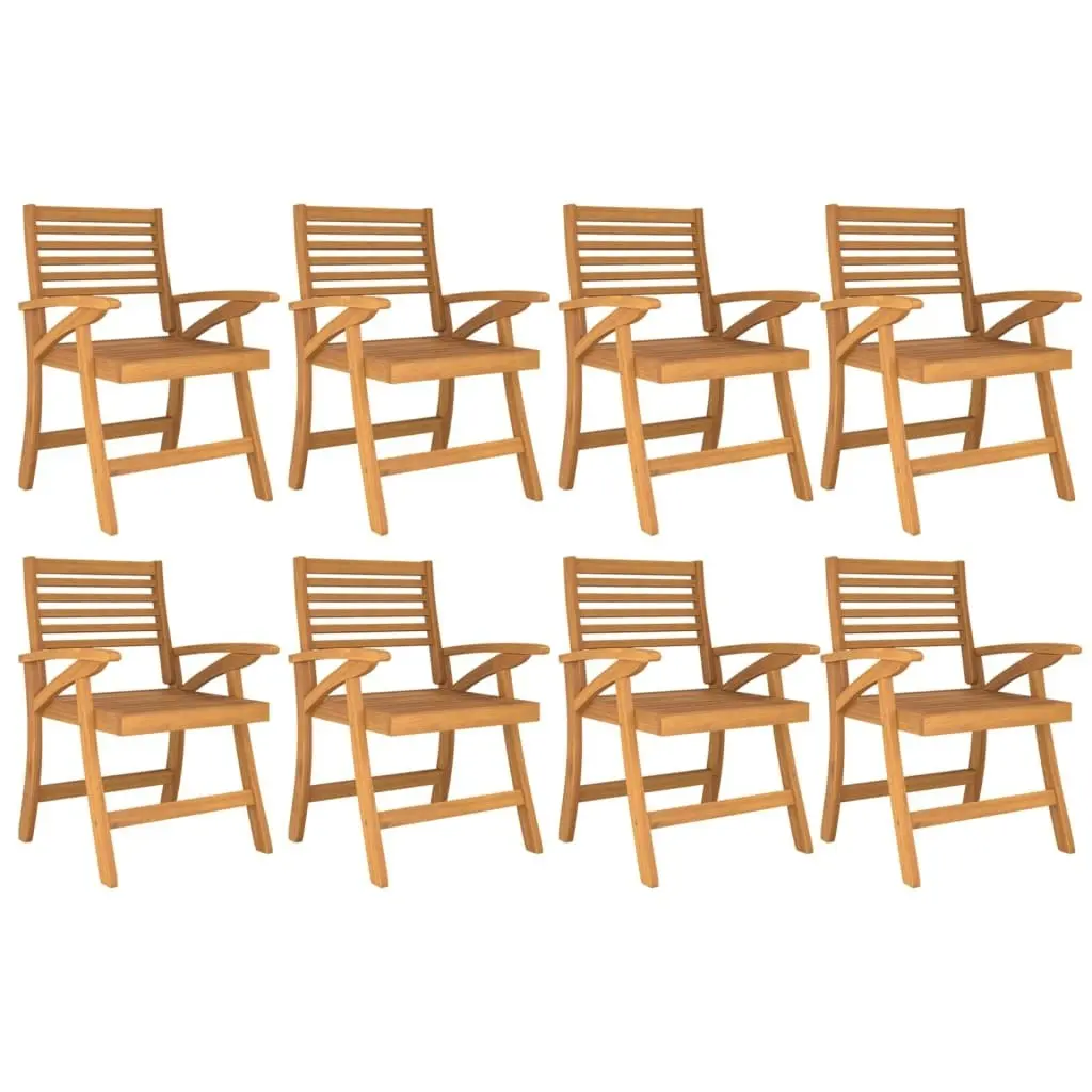 9 Piece Garden Dining Set Solid Wood Acacia 3155467