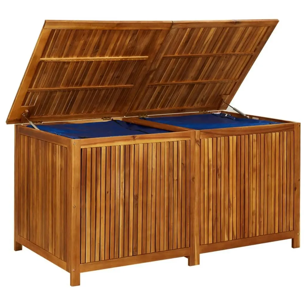 Garden Storage Box 150x80x75 cm Solid Wood Acacia 316501