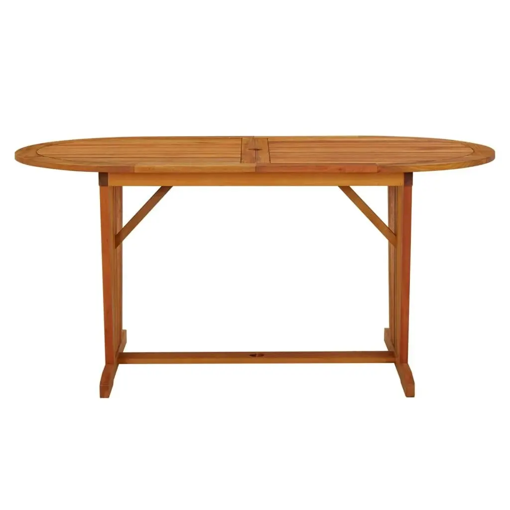 Garden Table 160x85x75 cm Solid Wood Eucalyptus 316071