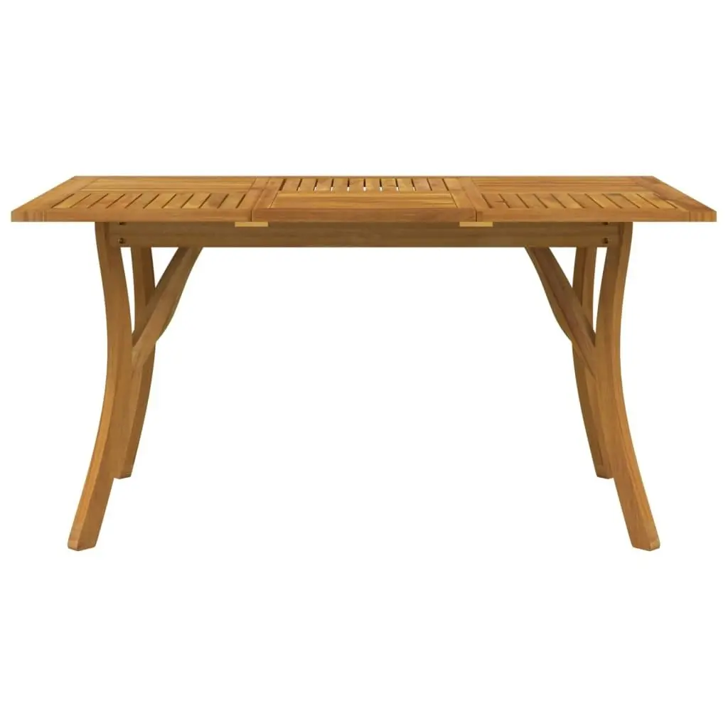 Garden Table 150x90x75 cm Solid Wood Acacia 363308