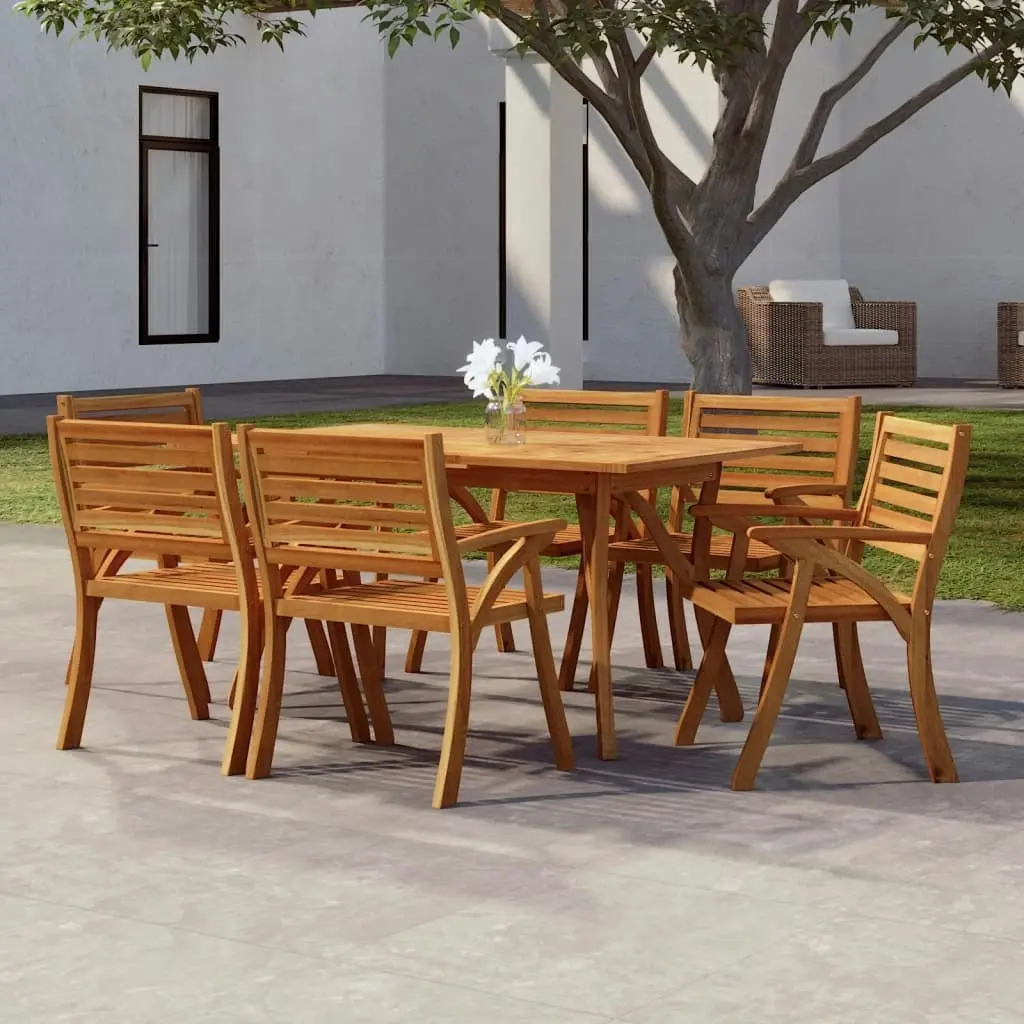 Garden Table 150x90x75 cm Solid Wood Acacia 363308