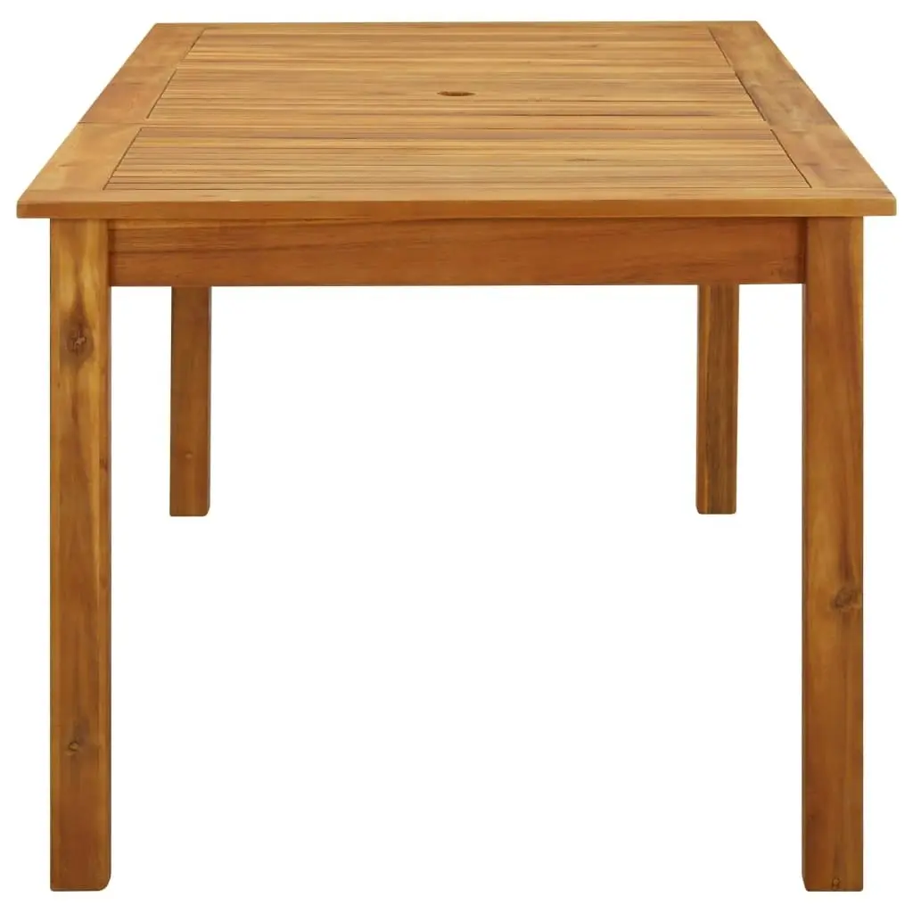 Garden Table 200x90x74 cm Solid Acacia Wood 42619