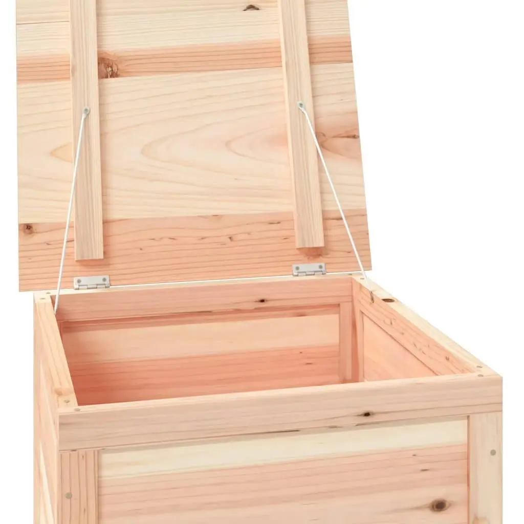 Outdoor Cushion Box 50x50x56 cm Solid Wood Fir 152162