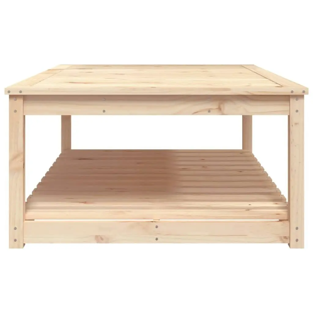 Garden Table 121x82.5x45 cm Solid Wood Pine 824148