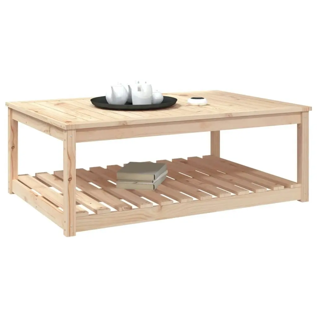 Garden Table 121x82.5x45 cm Solid Wood Pine 824148