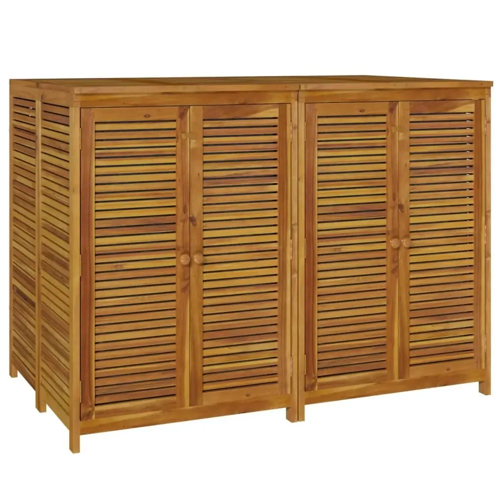 Garden Storage Box 140x87x104 cm Solid Wood Acacia 3155242