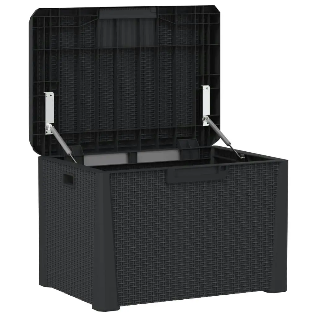 Garden Storage Box Anthracite 125 L PP 364209