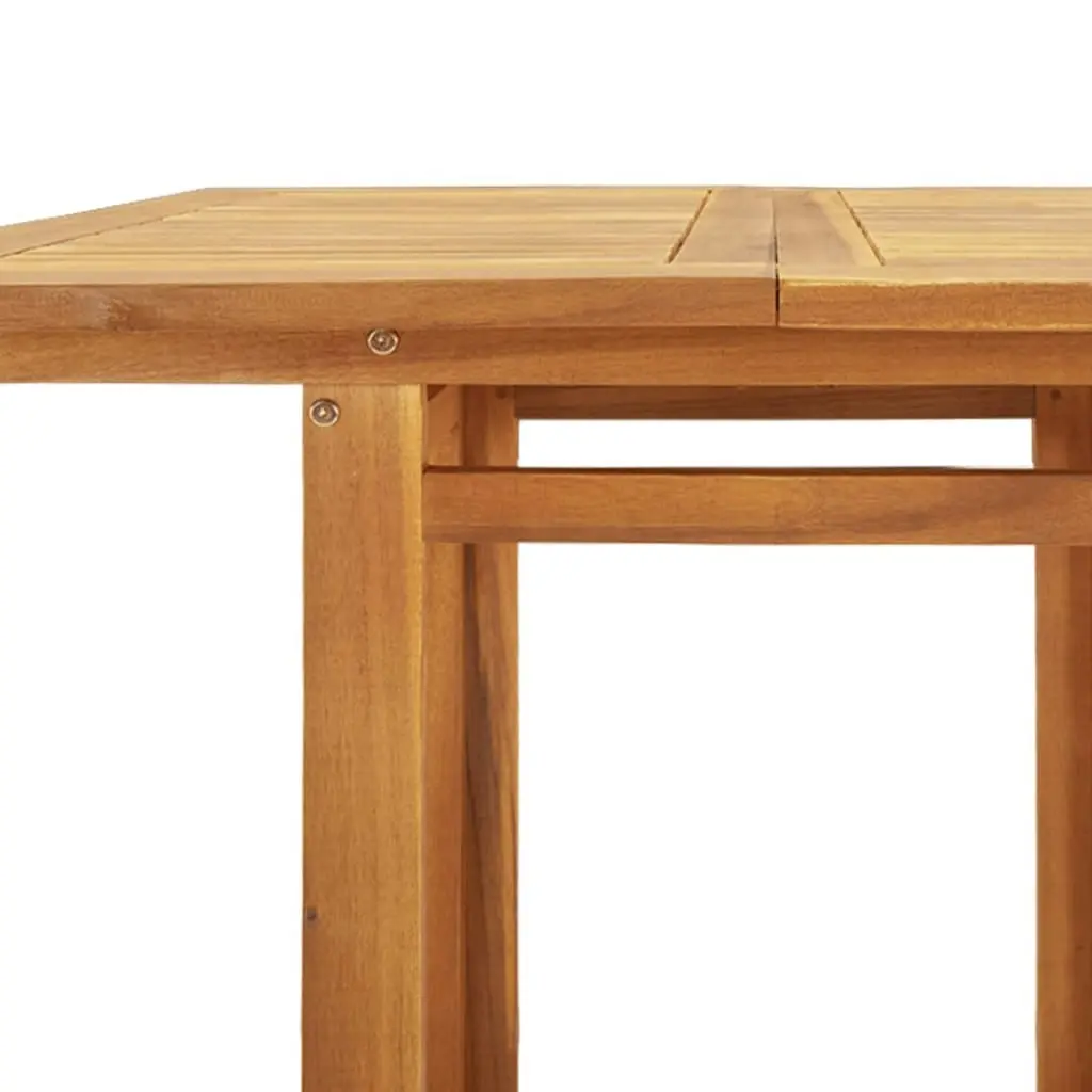 Bistro Table 75x75x110 cm Solid Wood Acacia 319187