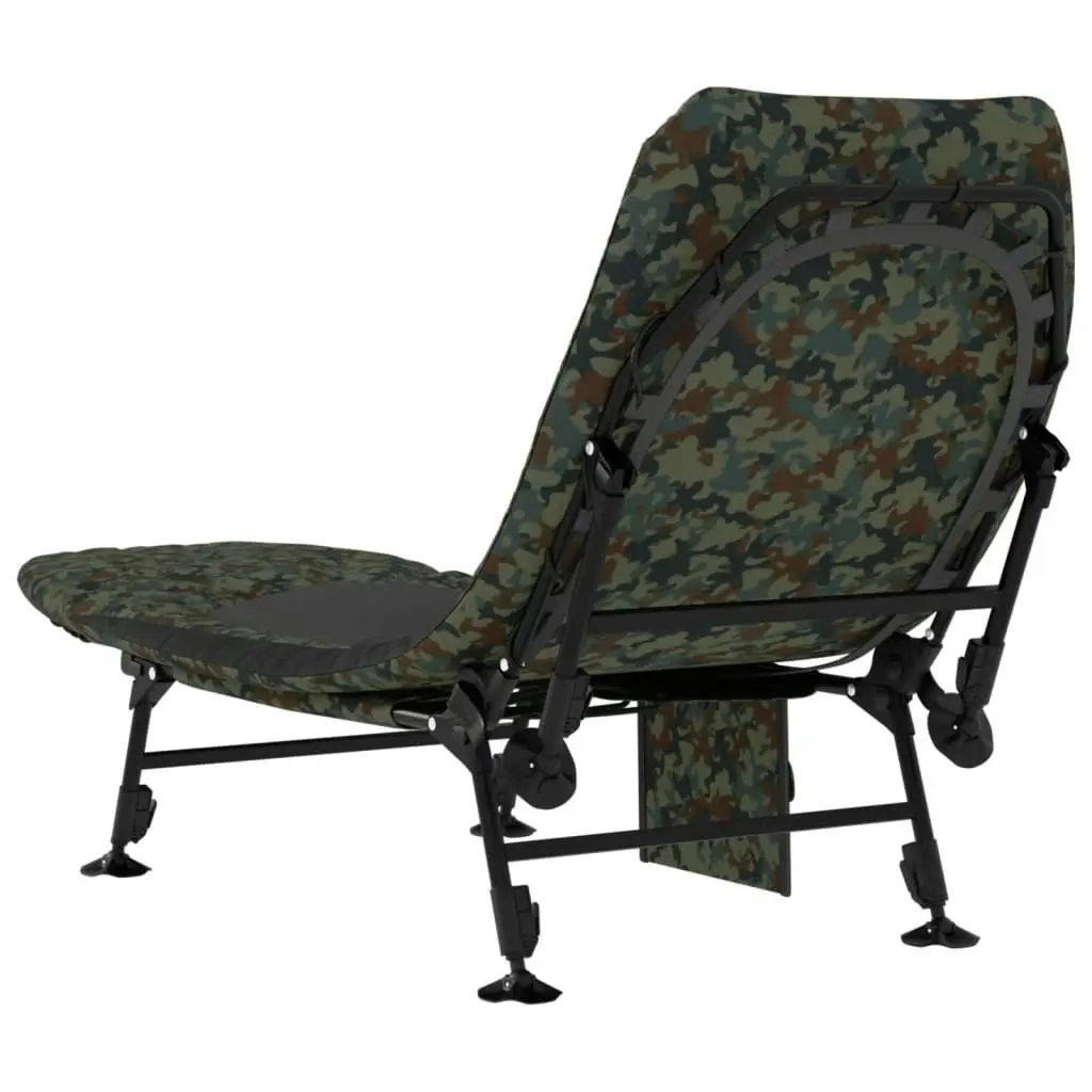 Fishing Bed with Adjustable Mud Legs Foldable Camouflage 4006423