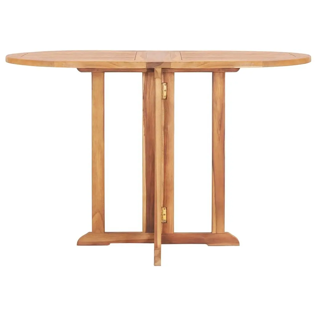 Folding Butterfly Garden Table 120x70x75 cm Solid Teak Wood 49002