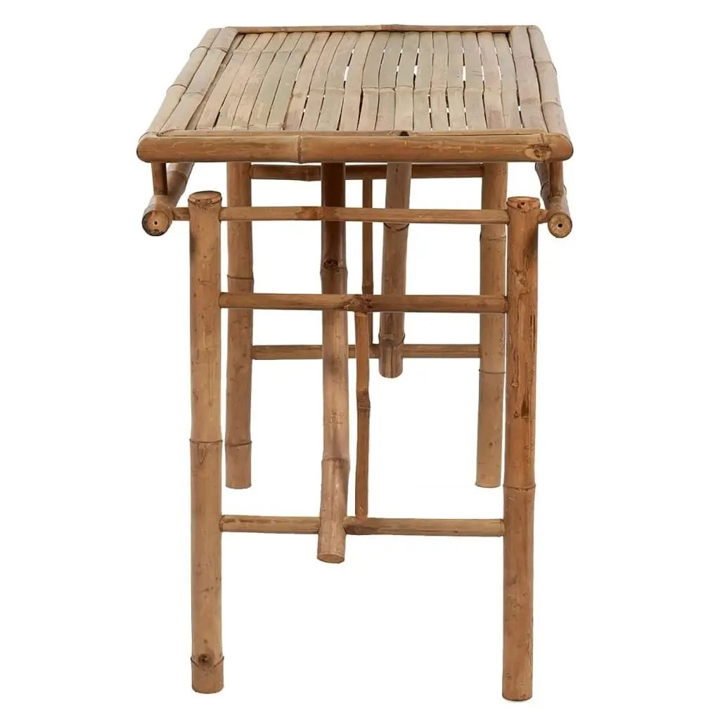 Folding Garden Table 115x50x75 cm Bamboo 341745