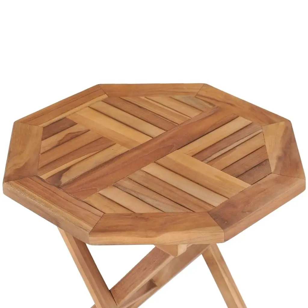 Folding Garden Table 45x45x45 cm Solid Teak Wood 48978