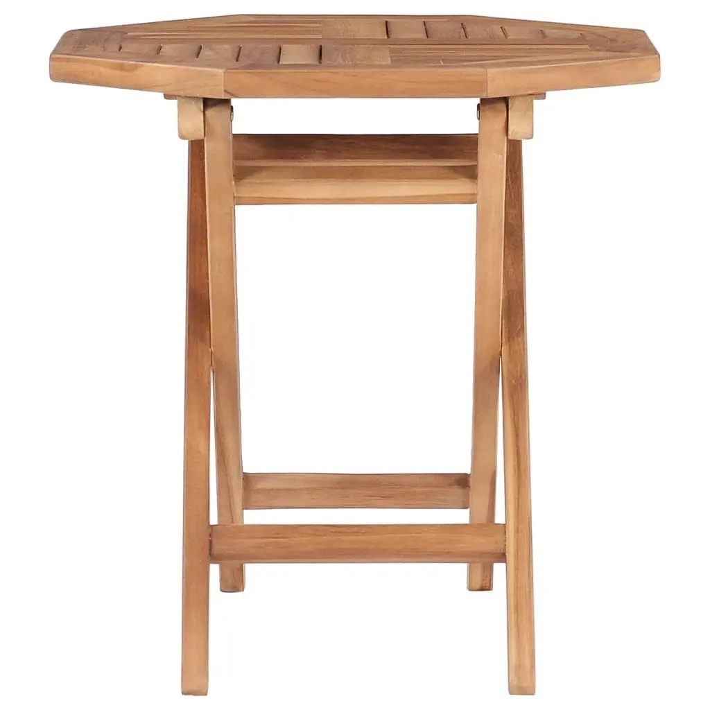 Folding Garden Table 45x45x45 cm Solid Teak Wood 48978