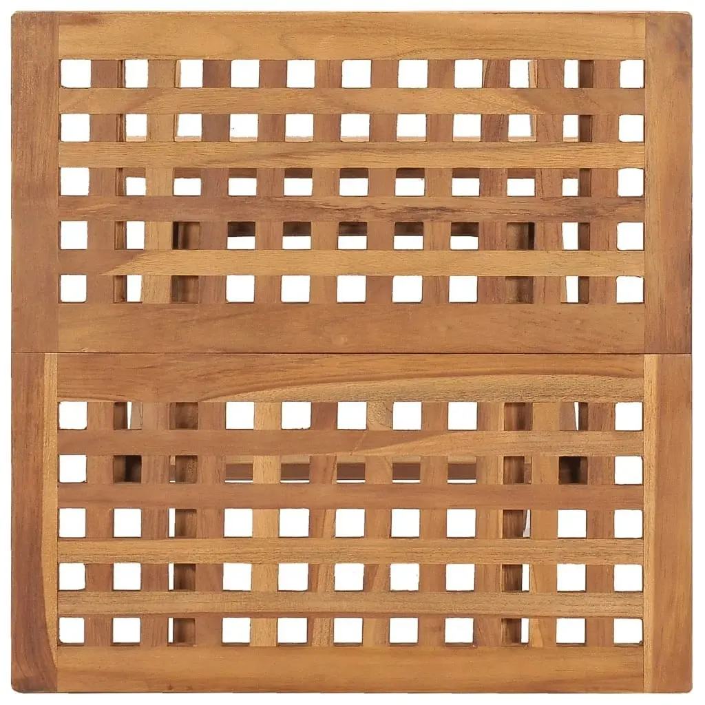 Folding Garden Table 50x50x50 cm Solid Wood Teak 315454