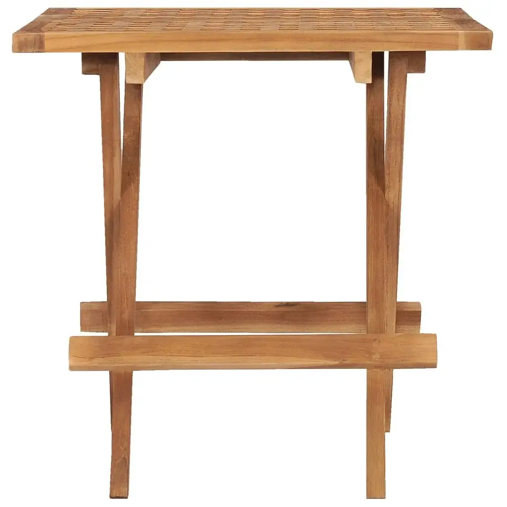 Folding Garden Table 50x50x50 cm Solid Wood Teak 315454