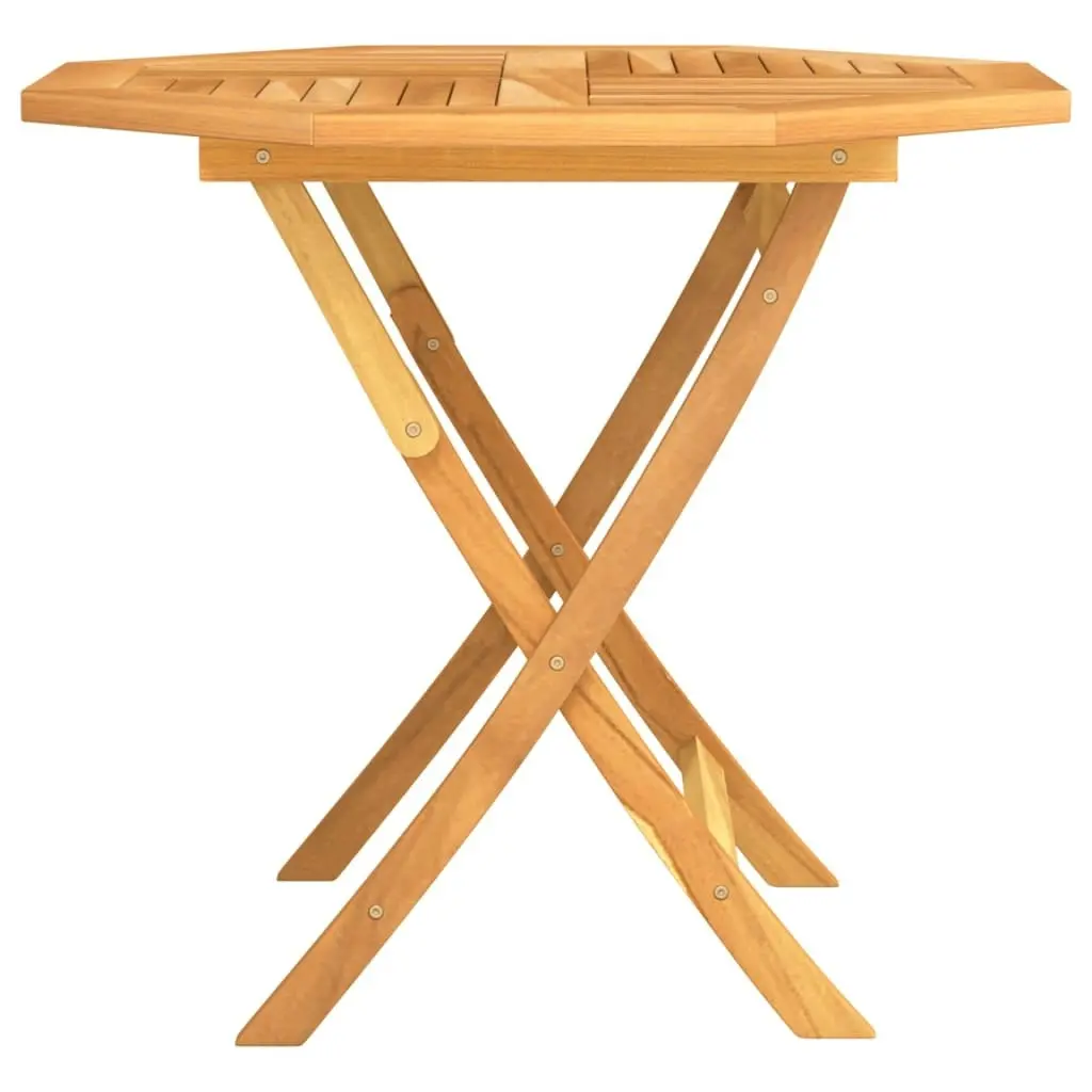 Folding Garden Table 85x85x76 cm Solid Teak Wood 47418