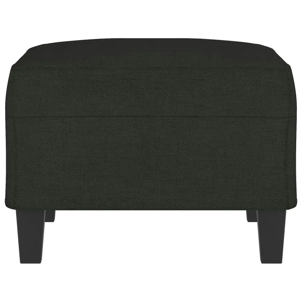 Footstool Black 70x55x41 cm Fabric 349351