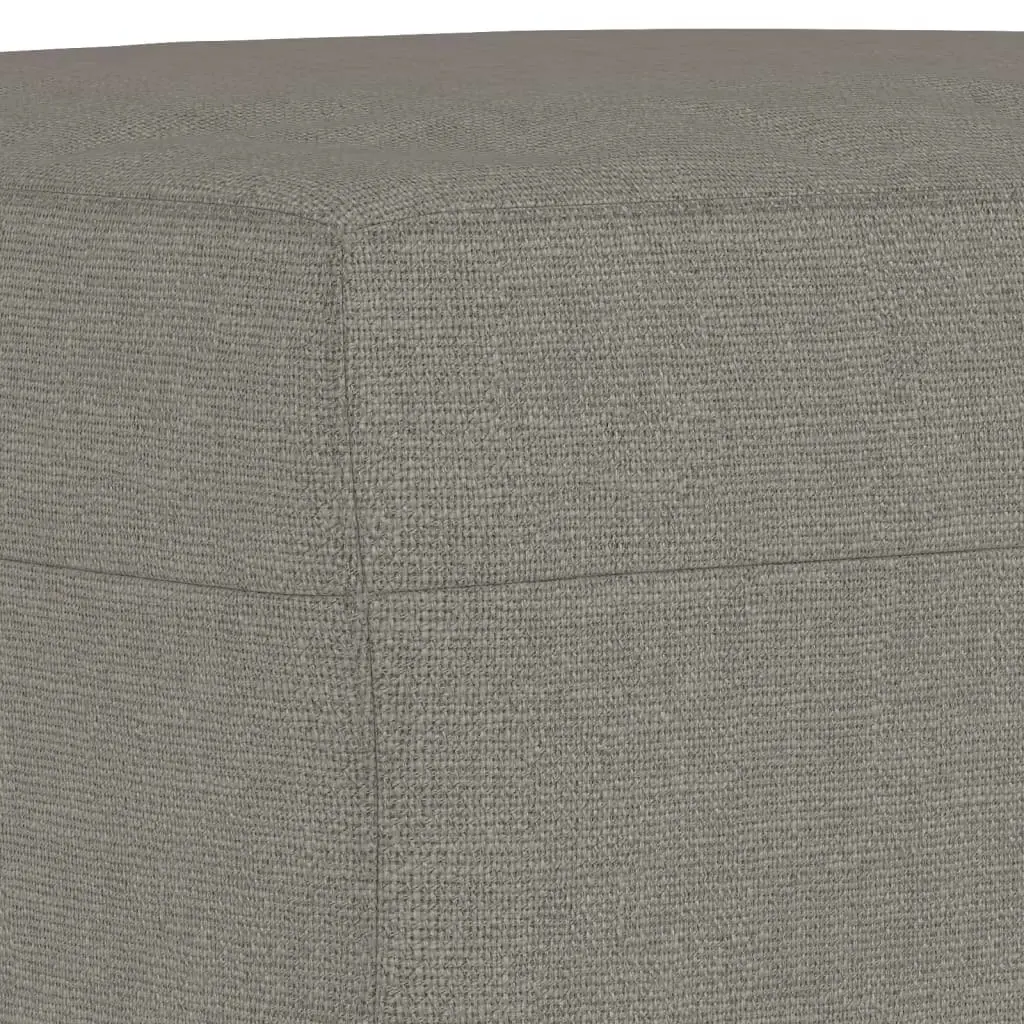 Footstool Taupe 70x55x41 cm Fabric 349278