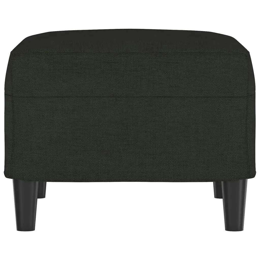 Footstool Black 60x50x41 cm Fabric 349283