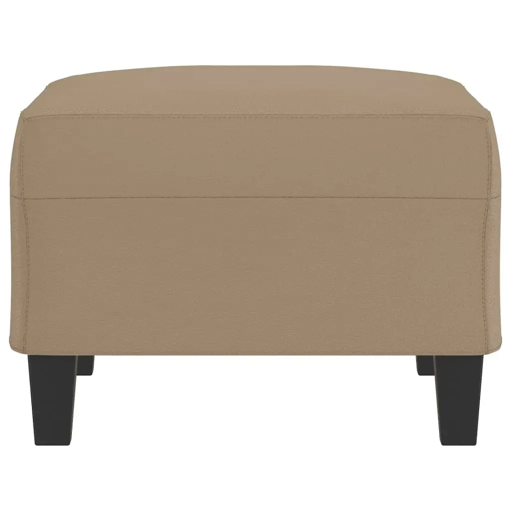 Footstool Cappuccino 70x55x41 cm Faux Leather 349360