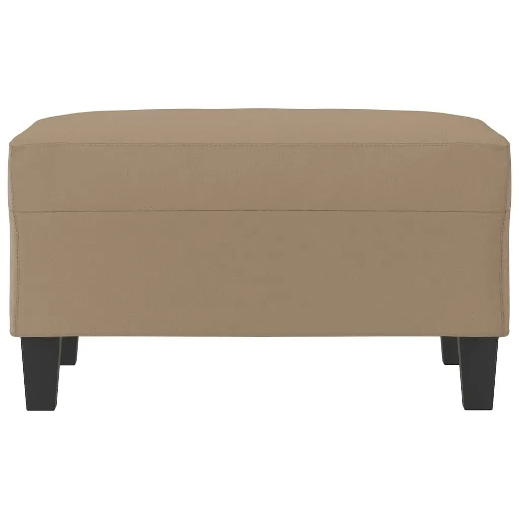 Footstool Cappuccino 70x55x41 cm Faux Leather 349360