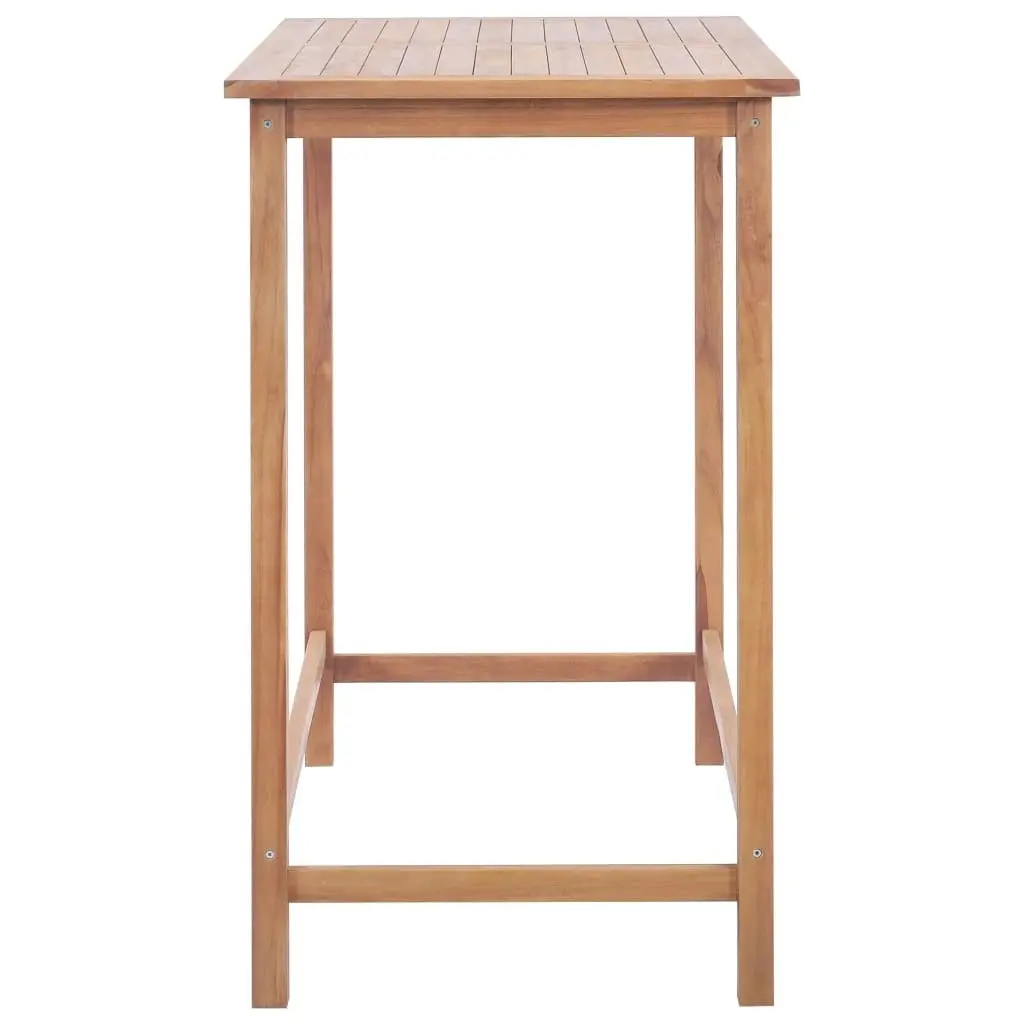 Garden Bar Table 120x65x110 cm Solid Teak Wood 44672