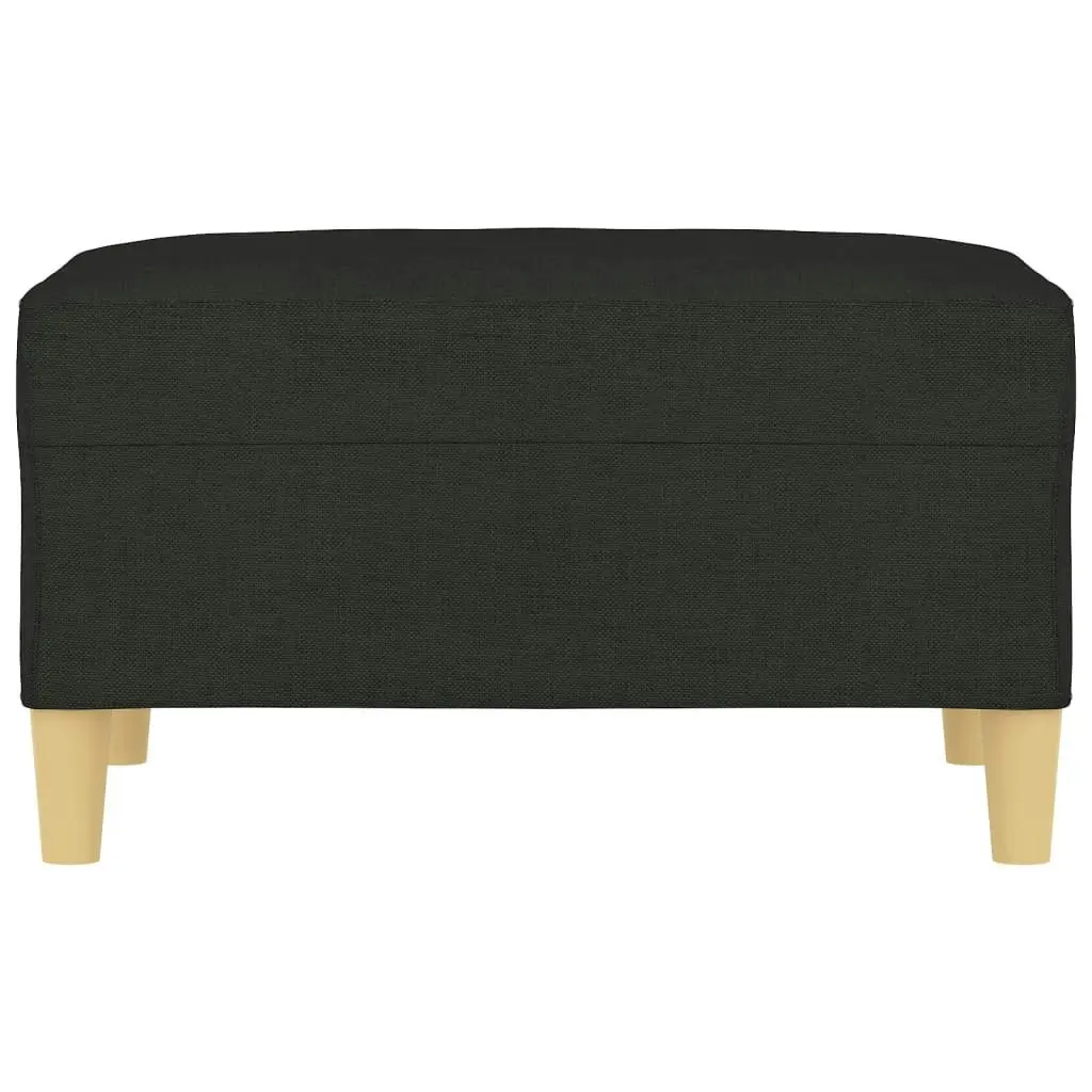 Footstool Black 70x55x41 cm Fabric 349275