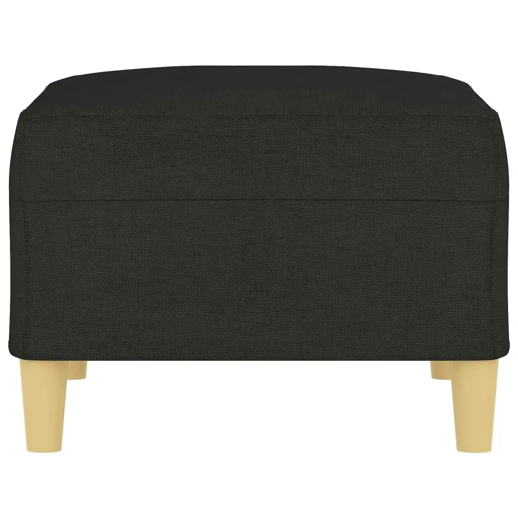 Footstool Black 70x55x41 cm Fabric 349275