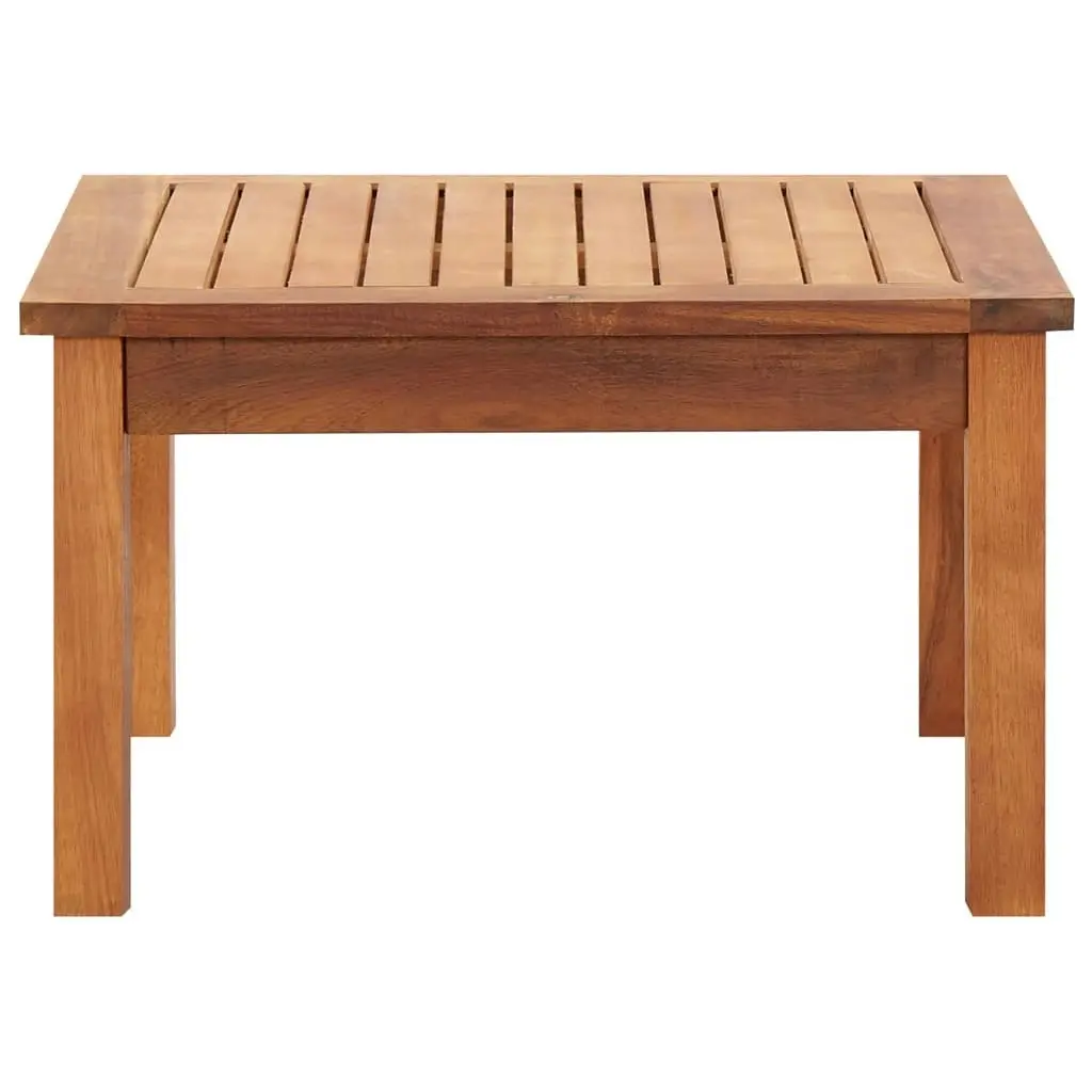 Garden Coffee Table 60x60x36 cm Solid Acacia Wood 46004