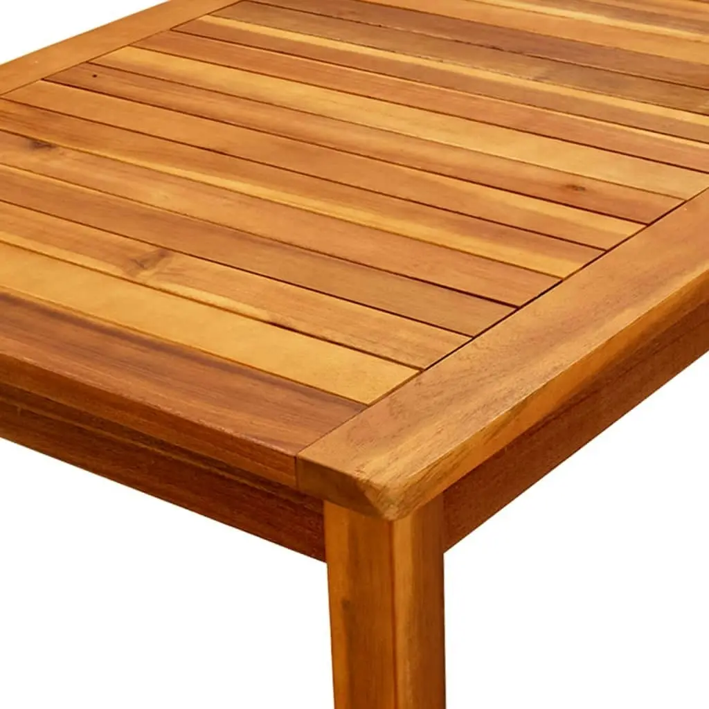 Garden Coffee Table 110x60x45 cm Solid Acacia Wood 316401