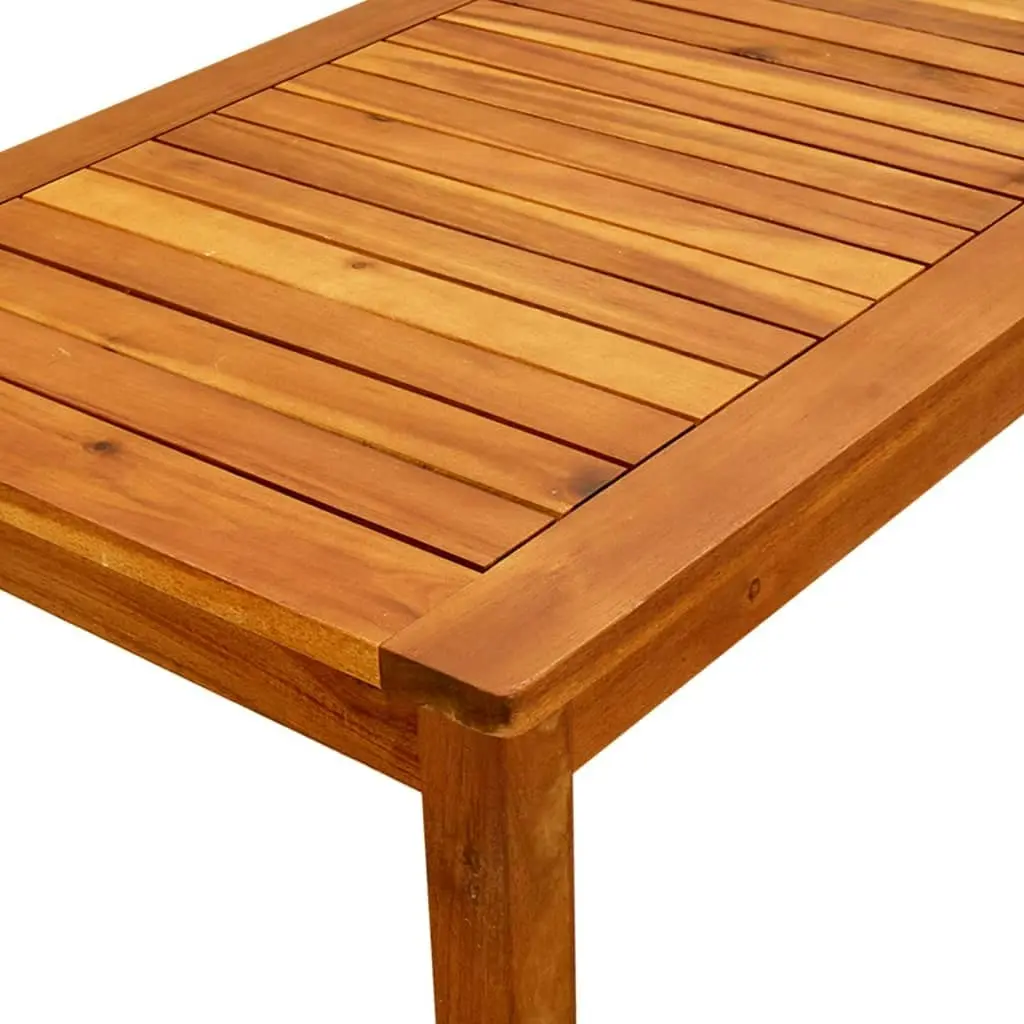 Garden Coffee Table 90x50x36 cm Solid Acacia Wood 316400