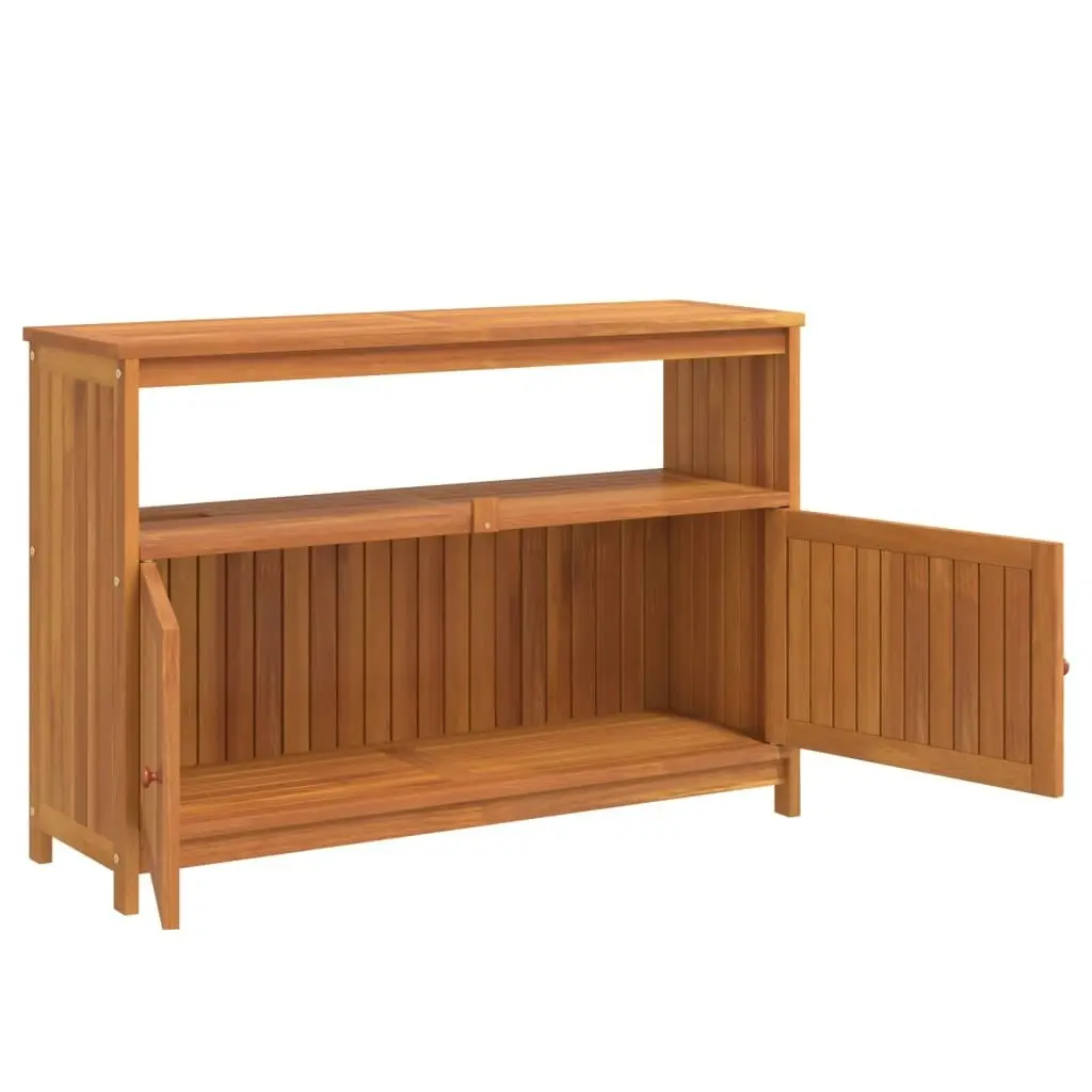 Garden Console Table 110x35x75 cm Solid Wood Acacia 319697