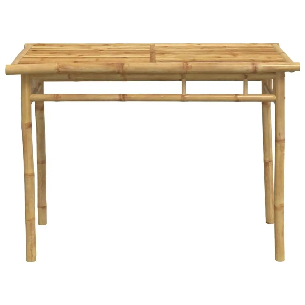 Garden Dining Table 110x55x75 cm Bamboo 368031