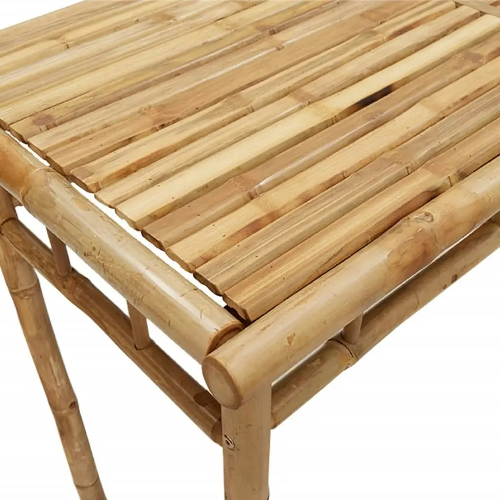 Garden Dining Table 110x55x75 cm Bamboo 368031