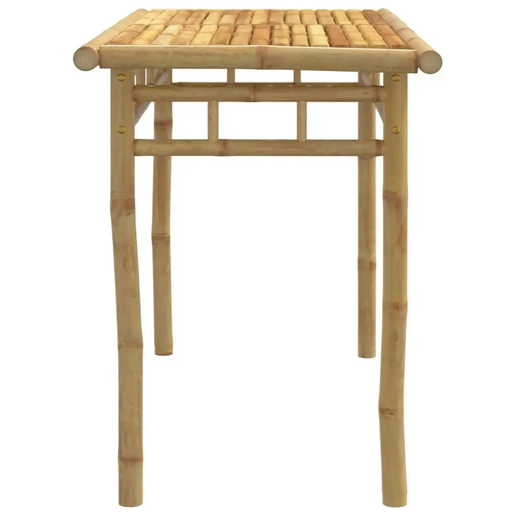 Garden Dining Table 110x55x75 cm Bamboo 368031