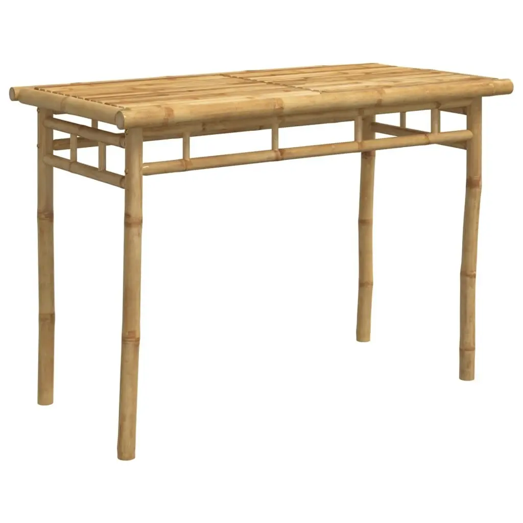 Garden Dining Table 110x55x75 cm Bamboo 368031