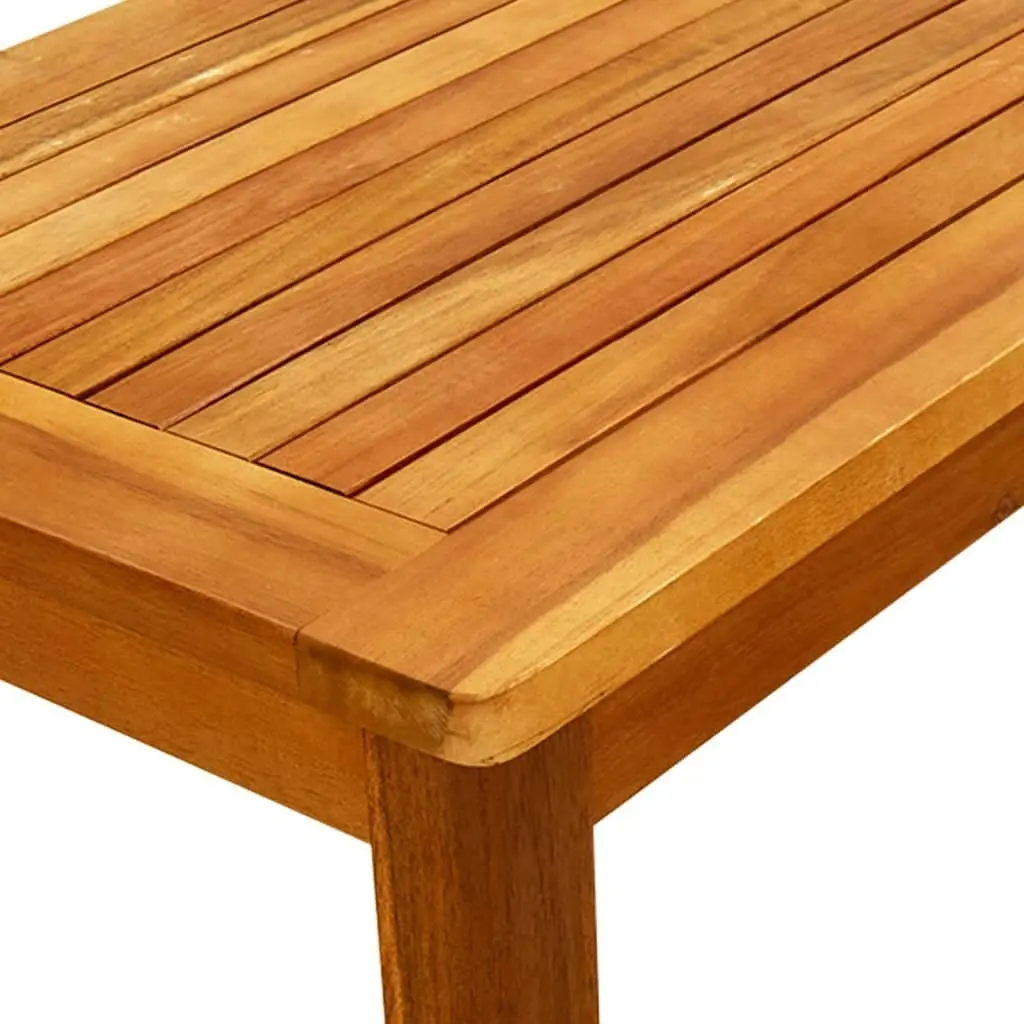 Garden Coffee Table 70x40x36 cm Solid Acacia Wood 316399