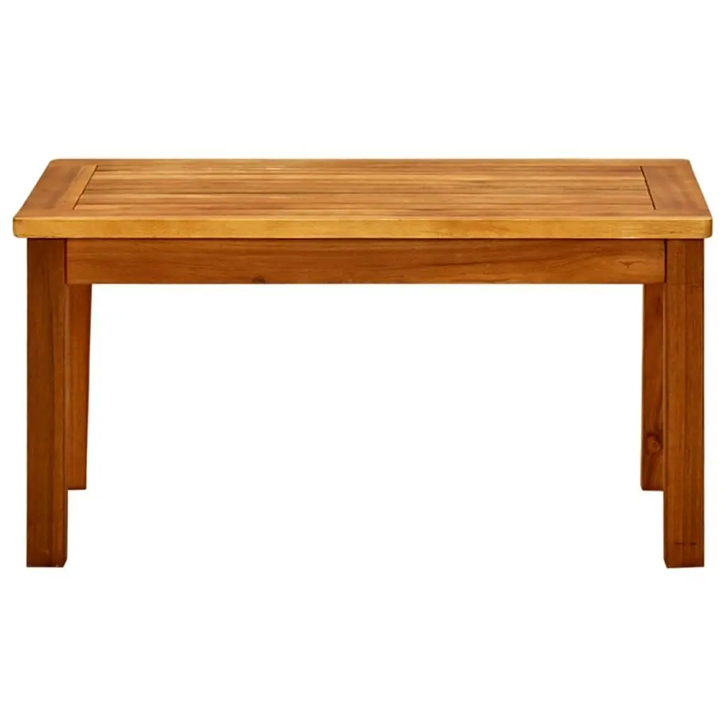 Garden Coffee Table 70x40x36 cm Solid Acacia Wood 316399