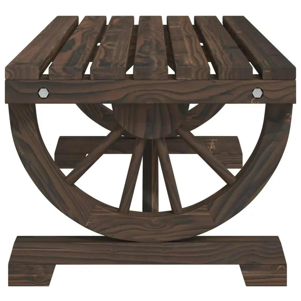 Garden Coffee Table 90x50x40 cm Solid Wood Fir 365108