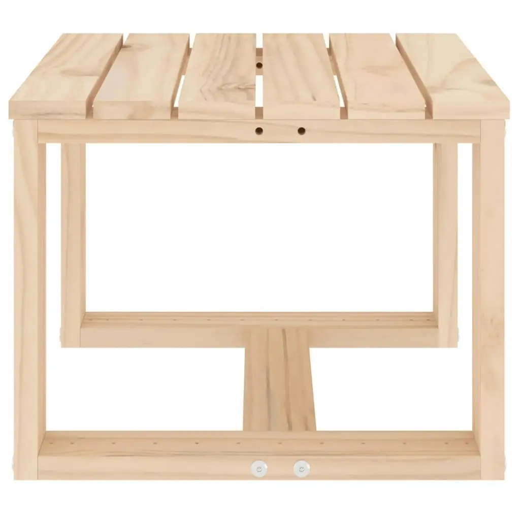 Garden Side Table 40x38x28.5 cm Solid Wood Pine 825079