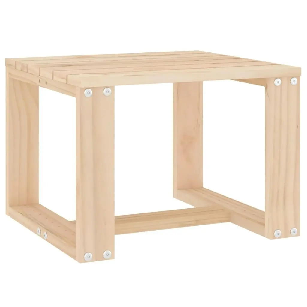 Garden Side Table 40x38x28.5 cm Solid Wood Pine 825079