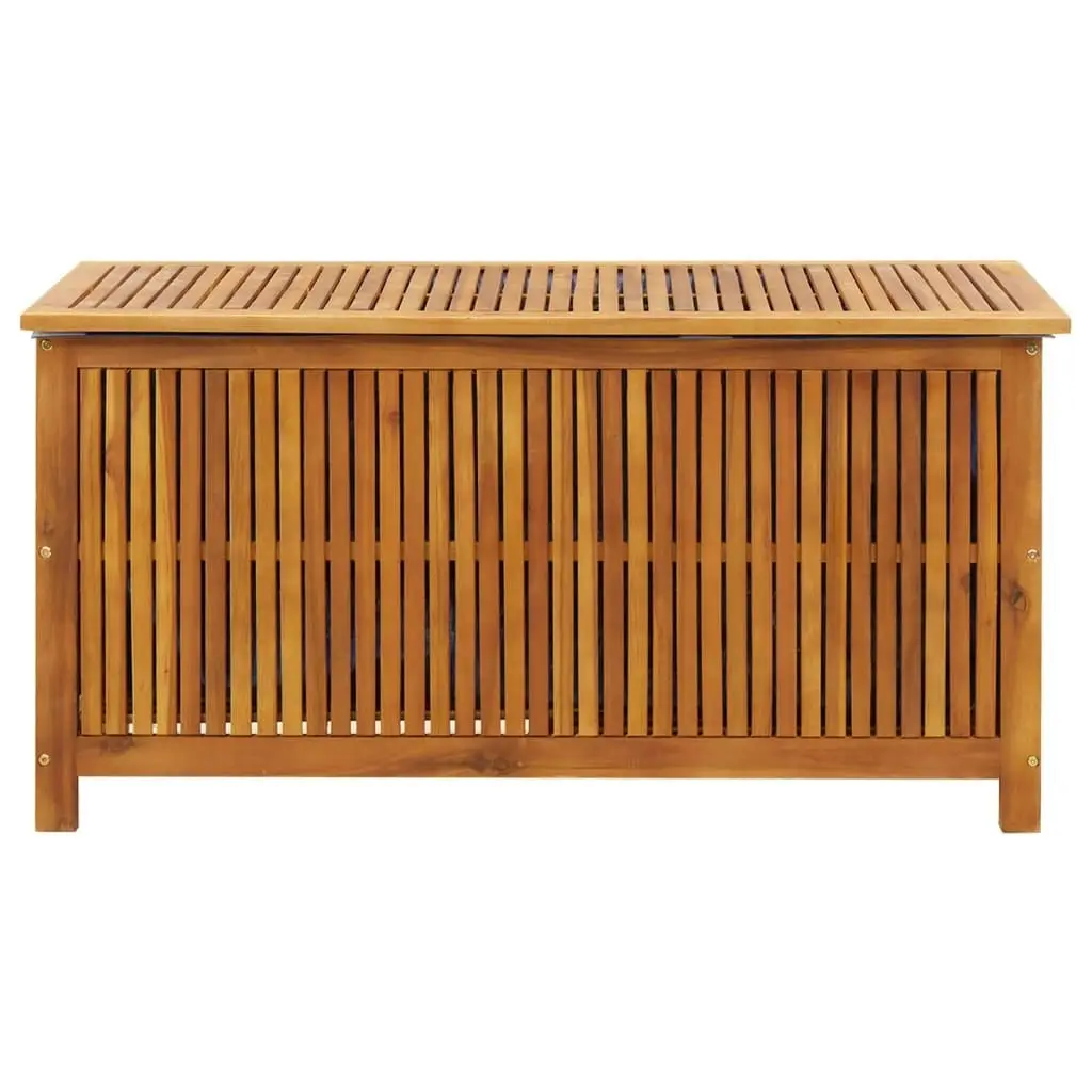 Garden Storage Box 113x50x58 cm Solid Acacia Wood 316678