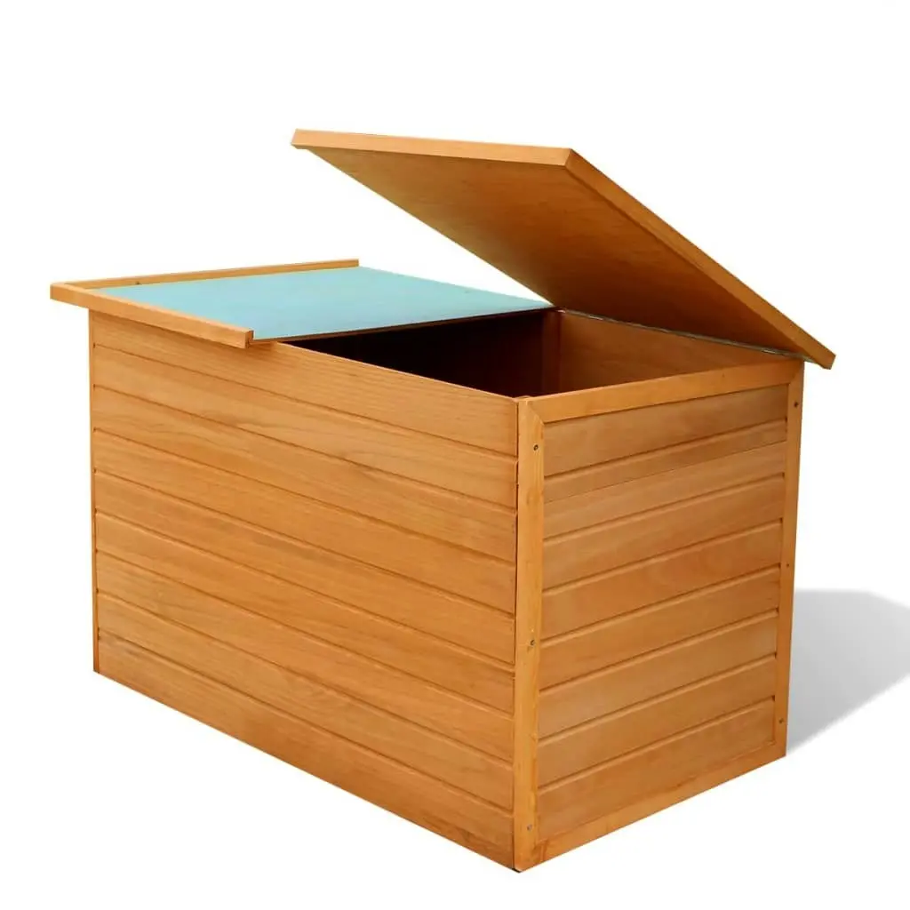 Garden Storage Box 126x72x72 cm Wood 42702