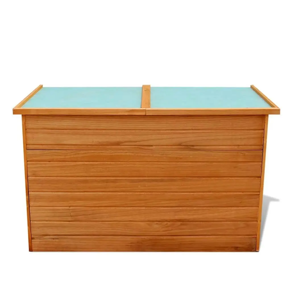 Garden Storage Box 126x72x72 cm Wood 42702