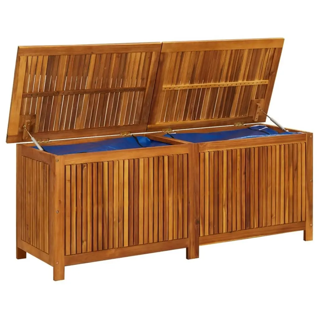 Garden Storage Box 150x50x58 cm Solid Wood Acacia 316491