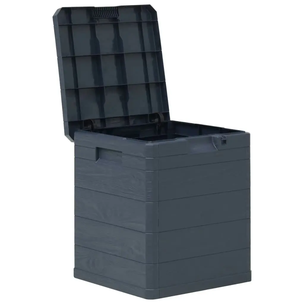 Garden Storage Box 90 L Anthracite 45684