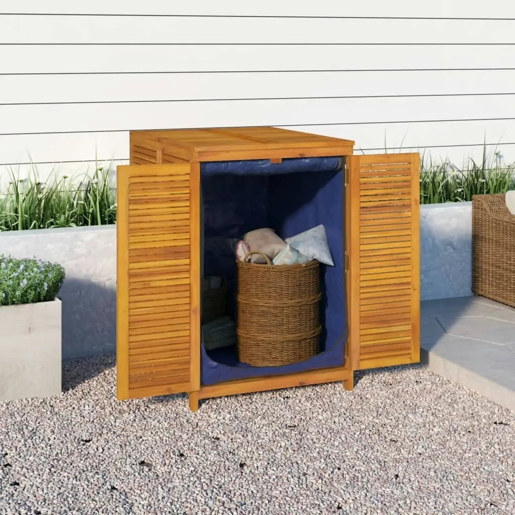 Garden Storage Box 70x87x104 cm Solid Wood Acacia 360029